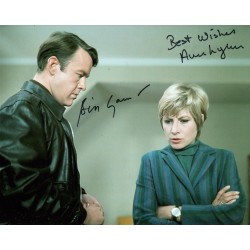 William Gaunt and Ann Lynn signed THE CHAMPIONS 8x10 photo William Gaunt and Ann Lynn signed THE CHAMPIONS 8x10 photo