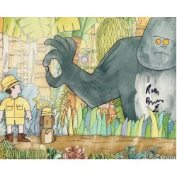 Mr Benn children's TV series 8x10 photo signed by series narrator Ray Brooks No10 Mr Benn children's TV series 8x10 photo signed by series narrator Ray Brooks No10