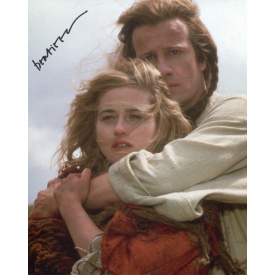 Actress Beatie Edney signed HIGHLANDER movie photo