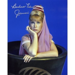 Actress Barbara Eden signed I Dream of Jeannie 8x10 photo Actress Barbara Eden signed I Dream of Jeannie 8x10 photo