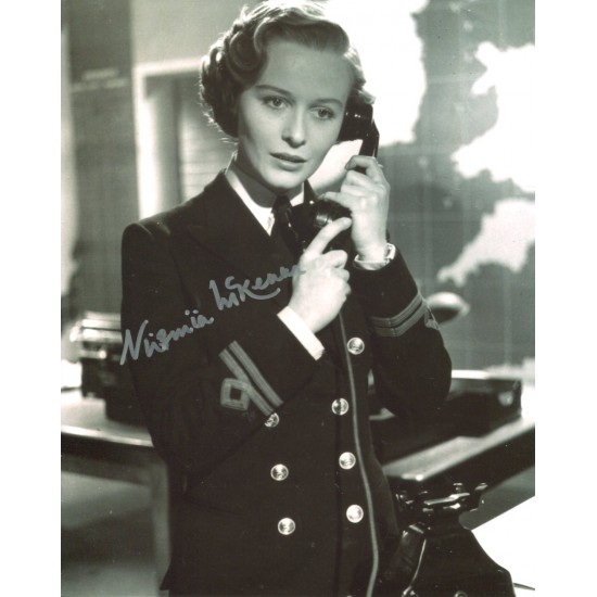 Actress Virginia McKenna signed THE CRUEL SEA war movie scene photo