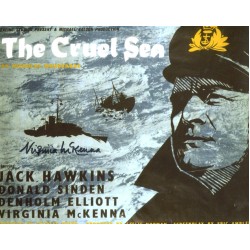 THE CRUEL SEA 8x10 war movie poster photo signed by Virginia McKenna