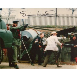 Doctor Who 8x10 Remembrance of the Daleks photo signed by actor Simon Williams Doctor Who 8x10 Remembrance of the Daleks photo signed by actor Simon Williams