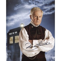 Actor Sir Derek Jacobi signed Doctor Who photo