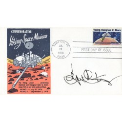 Viking I and II Missions Space cover signed NASA Mission Controller Gene Kranz Viking I and II Missions Space cover signed NASA Mission Controller Gene Kranz