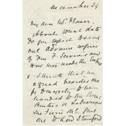 1858 Mutiny in India Victoria Cross recipient Evelyn Wood VC signed letter
