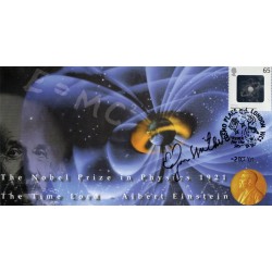 NASA Apollo 14 moonwalker astronaut Ed Mitchell signed cover NASA Apollo 14 moonwalker astronaut Ed Mitchell signed cover