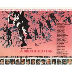 A Bridge Too Far movie photo signed by actor Edward Fox A Bridge Too Far movie photo signed by actor Edward Fox