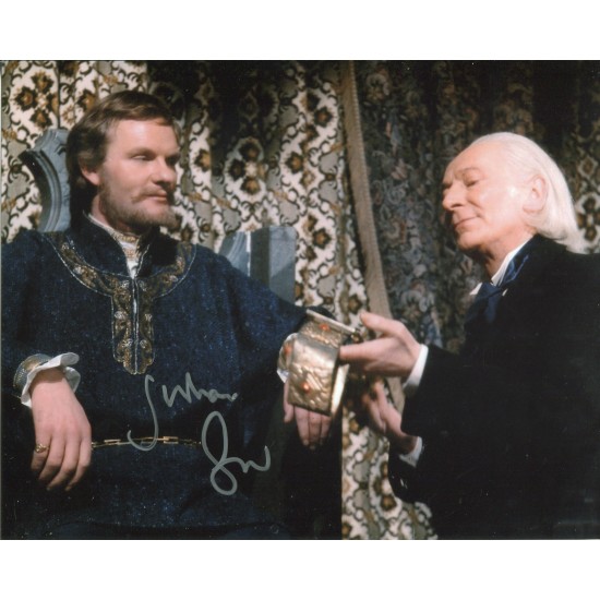 Doctor Who photo signed by actor Julian Glover