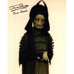 Star Wars 8x10 photo signed by Jerome Blake as Rune Hakko Star Wars 8x10 photo signed by Jerome Blake as Rune Hakko