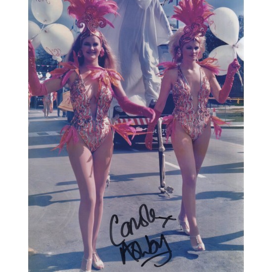 007 James Bond movie Octopussy photo signed by Carole Ashby 007 James Bond movie Octopussy photo signed by Carole Ashby