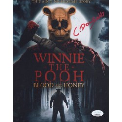 Winnie the Pooh: Blood & Honey horror movie photo signed by Craig David Dowsett Winnie the Pooh: Blood & Honey horror movie photo signed by Craig David Dowsett